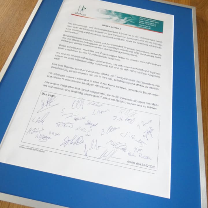 Unternehmensleitbild